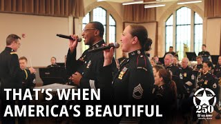 &quot;That&#39;s When America&#39;s Beautiful&quot; | West Point Band