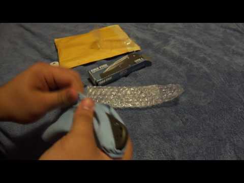ASMR: Silent Unboxing of the cold steel Code 4 in Clip point