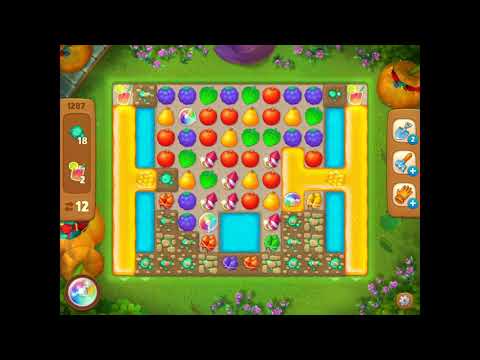 Playrix Gardenscapes level 1287 - Hard level