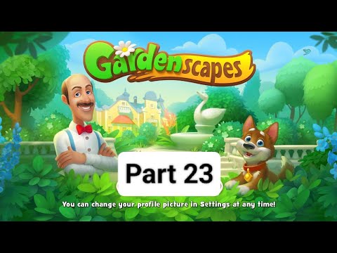 Gardenscapes New Area Part 23