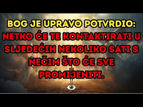 Bog je potvrdio: poruka koja mijenja sve