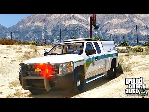 GTA 5 MODS LSPDFR 964  - PARK RANGERS PATROL!!! (GTA 5 REAL LIFE PC MOD)