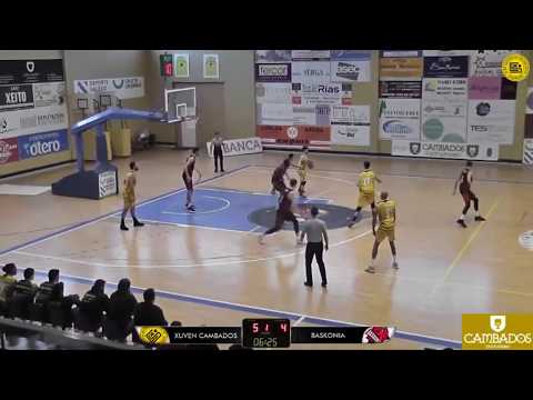 Xuven Cambados 70 - 78 Baskonia. LEB Plata 17/18. J23