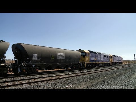 1GK5 Pacific National Grain - PoathTV Australian Trains & Railways