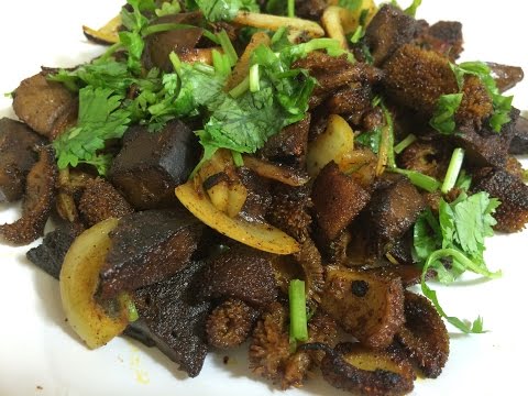 Khasi ko Bhutan (Goat liver and Stomach) Nepali Food Recipe | Anup Kitchen