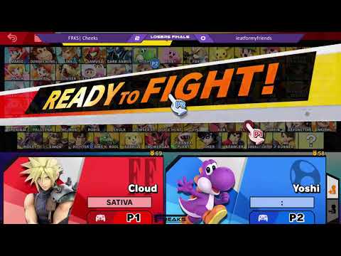FREAKS Ultra 68 Singles Losers Finals: FRKS | Cheeks (Cloud) vs ieatformyfriends (Yoshi)