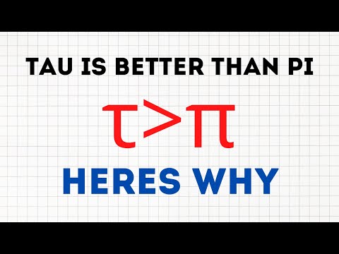 Tau might just be better than pi