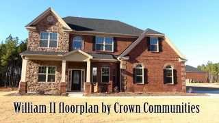 preview picture of video 'William II floorplan by Crown Communities in Columbia & Lexington SC'