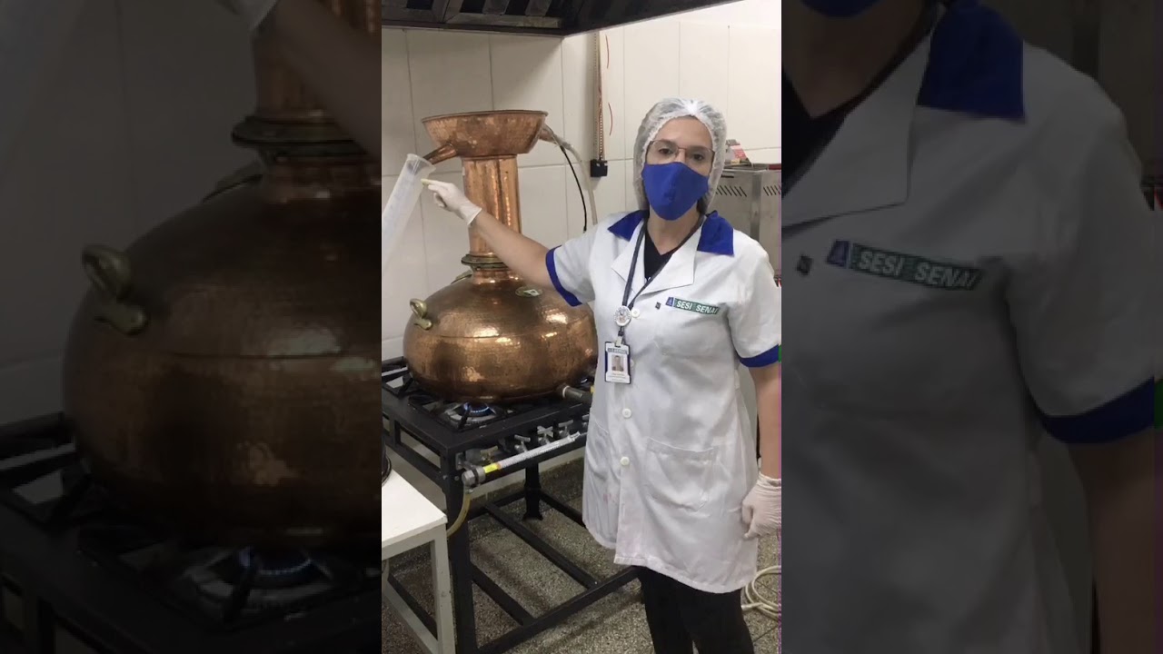 Processo de destilação de aguardente