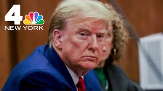 Opening statements in Trump's hush money criminal trial | NBC New York