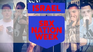 -6 pack abs in his throat somewhere to be able to do that 😲 - SBX NATION WEEK: ISRAEL 🇮🇱