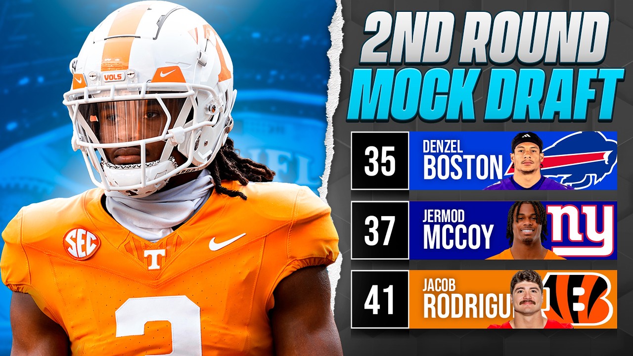 2026 NFL Draft 2nd Round Mock Draft