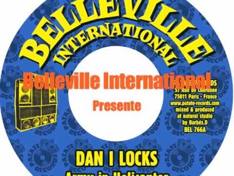 Dan I Locks Meets Barbés.D "Army in Helicopter" 7 inch BELLEVILLE INTERNATIONAL