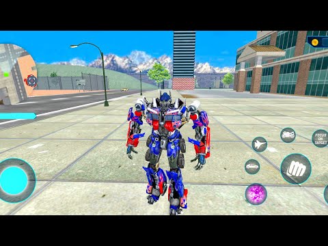 Optimus Prime Epic Jet Bike Car | Robot Transformation Game 2020