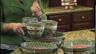 temp-tations Old World 13 pc. Oval & Round Entertaining Set