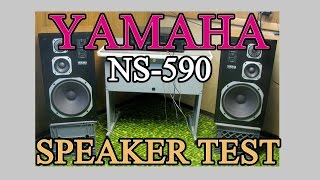 Video thumbnail for Yamaha NS-590 Speaker Test by hardluckcharlie