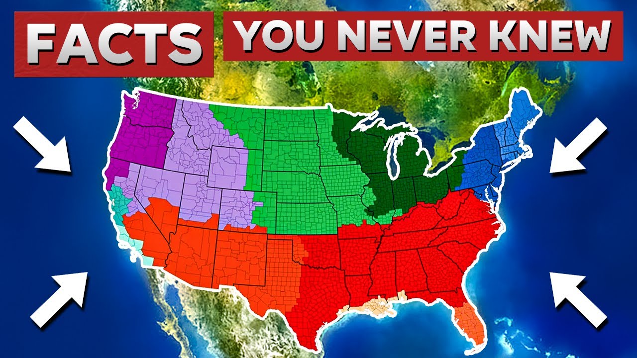 US Geography Facts You NEVER Knew
