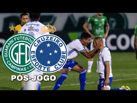 PÓS-JOGO GUARANI 2x3 CRUZEIRO | -6 PONTOS É O CARAL$#[%