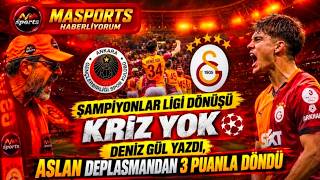🔴🟡ŞAMPİYONLAR LİGİ DÖNÜŞÜ KRİZ YOK DENİZ GÜL YAZDI ASLAN DEPLASMANDAN 3 PUANLA D