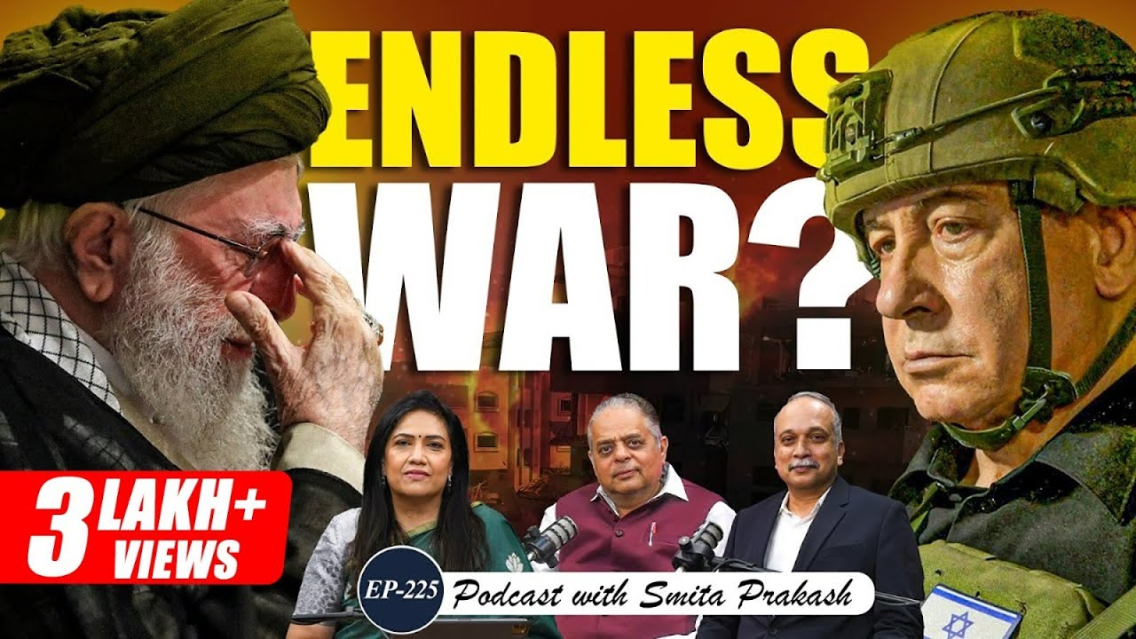 EP-225 | Israel-Iran War, 'Nuclear Option', USA Role with Lt Gen Shukla (Retd) & Lt Col Rajan (Retd)