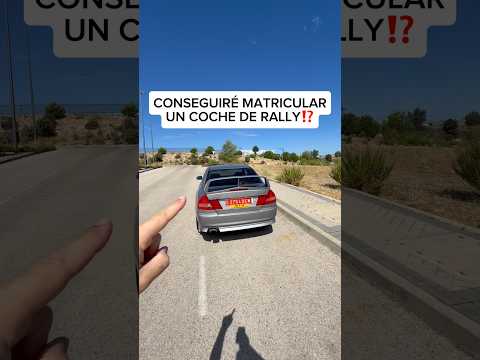 MATRICULÉ UN COCHE DE RALLIES EXTREMO ⁉️🔥