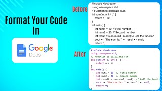 How to Format Code in Google Docs | Install Code Blocks and Add Syntax Highlighting in Google Docs