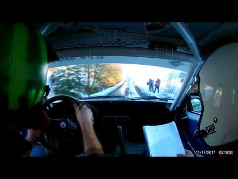 29 Rajd Podkarpacki Krosno 10-12-2017 Sokołowski / Pomprowicz PS4 - Pietrusza Wola