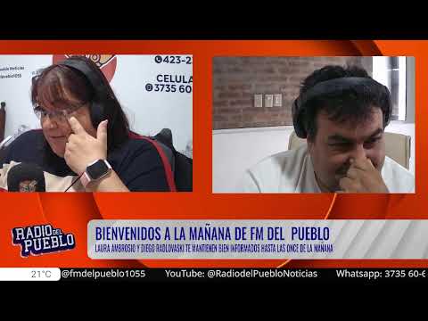 BIENVENIDOS A LA MAÑANA DEL PUEBLO 105.5 DESDE VILLA ANGELA CHACO, REPUBLICA ARGENTINA