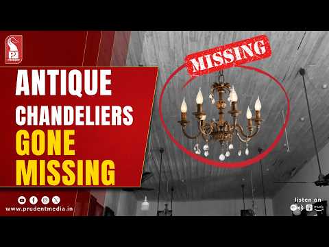 Two Antique Chandeliers Missing from Margao Municipal Council Hall; Internal Inquiry Ordered