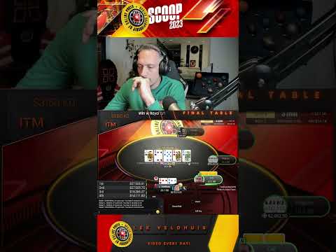 $7,300 Bounty Goes WRONG #trips #OnlinePoker