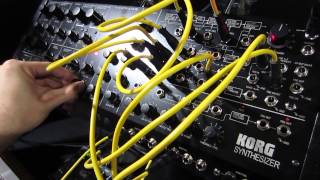 Video thumbnail for Korg MS20M Kit with SQ-1 Step Sequencer | MS20 M module by Turramurra Music Centre