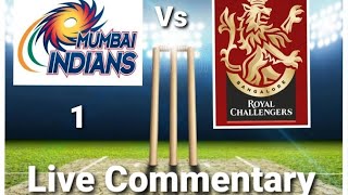 IPL 2021 MI Vs RCB| मराठी कॉमेंटरी | Bhannat Live Marathi Commentary | Scorecard | Match 1