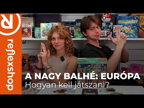 A nagy balhé: Európa  | Hogyan kell játszani? | Reflexshop - reflexshop