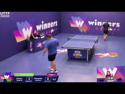 WINners CUP table 1 30.10 Zaitsev Andrei - Datsenko Andrei   21:00