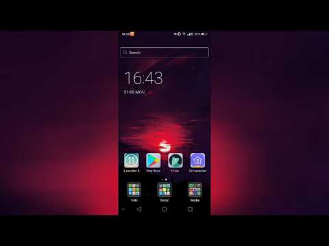 How to put any launcher on Bluboo S8