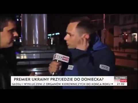 Paweł Szot Wokół Separatystycznej ,,Elity,, Okupowanego Donbasu Ukrainy.Wywiad TVP INFO