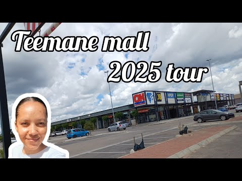 TEEMANE MALL LETLHAKANE 2025 MALL TOUR ||MOTSWANA YOUTUBER