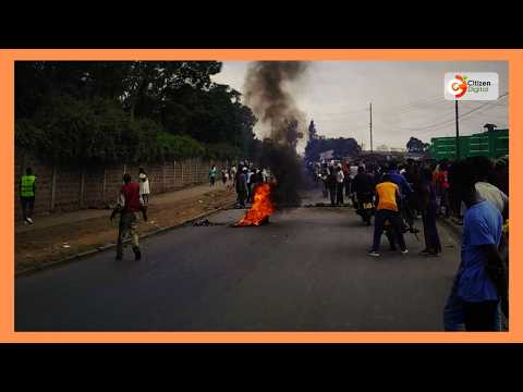 Polisi watawanya waandamanaji Mathare wakitaka kuachiliwa kwa Joel Kariuki