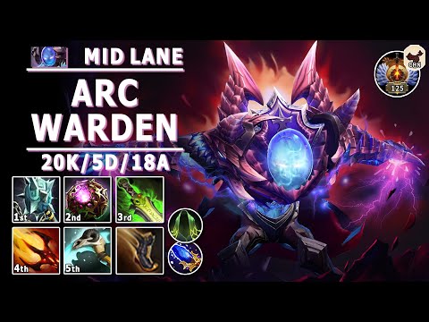 Arc Warden Mid Lane | 7.31d | Amazing Magic Damage Build | Dota 2 Immortal Gameplay