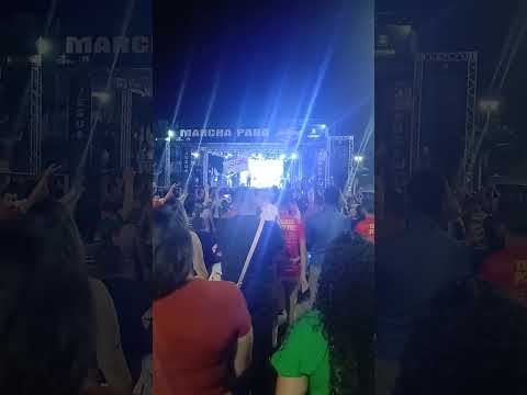 Cantor Alisson cantando na orla de Lábrea AM, marcha pra Jesus 2025🎵