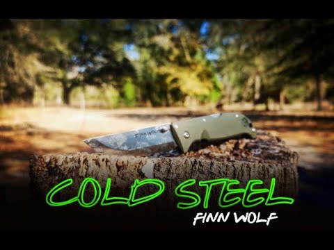Cold Steel Finn Wolf Review - Testing my new knife #coldsteelknives #coldsteelfinnwolf #knifereview