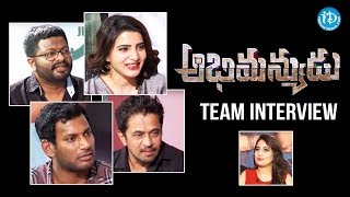 Abhimanyudu Movie Team Interview