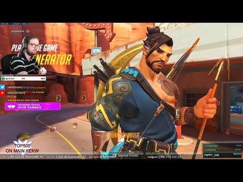 Arrge #1 Hanzo - 33 elims! POTG! [ Overwatch Season 28 GM ]