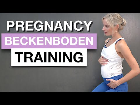 Beckenbodentraining Schwangerschaft -  Beckenboden Übungen - Pelvic Floor Exercises