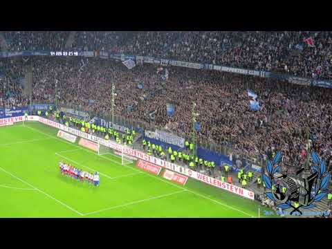 HSV-Schalke 3:2 (07.04.2018) - Stimmung nach Abpfiff (Kämpfen und Siegen)