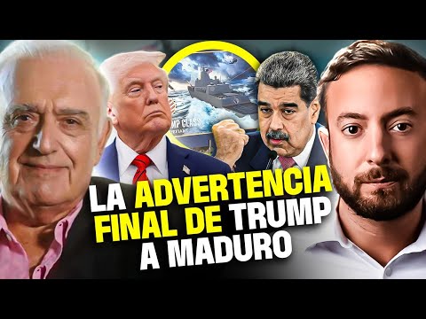 🚨TRUMP amenaza a MADURO en conferencia de PRENSA | Agustín Laje y Carlos Ruckauf