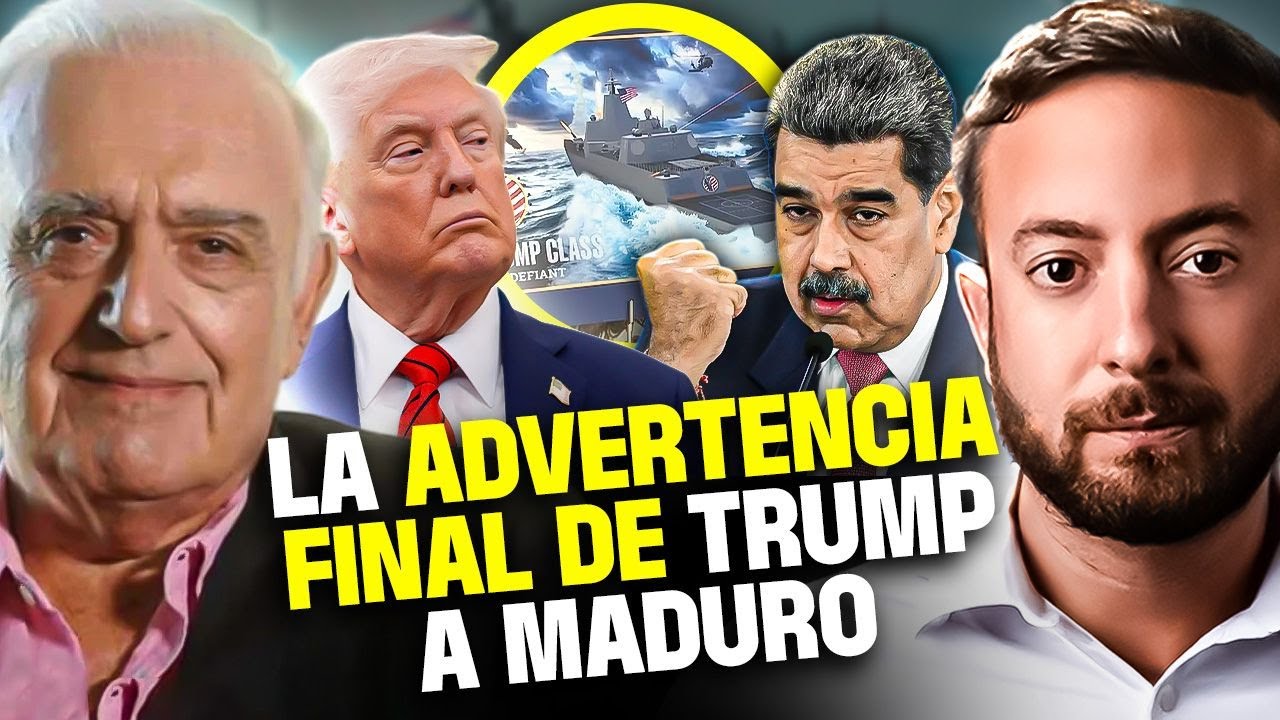 🚨TRUMP amenaza a MADURO en conferencia de PRENSA | Agustín Laje y Carlos Ruckauf