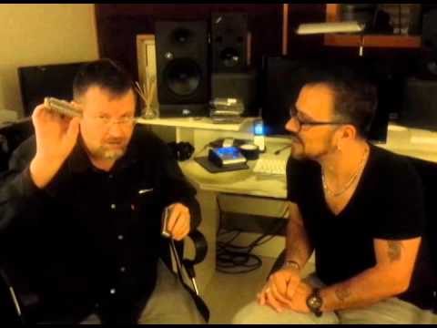 Brendan Power & Marko Balland in Paris at recording Studio