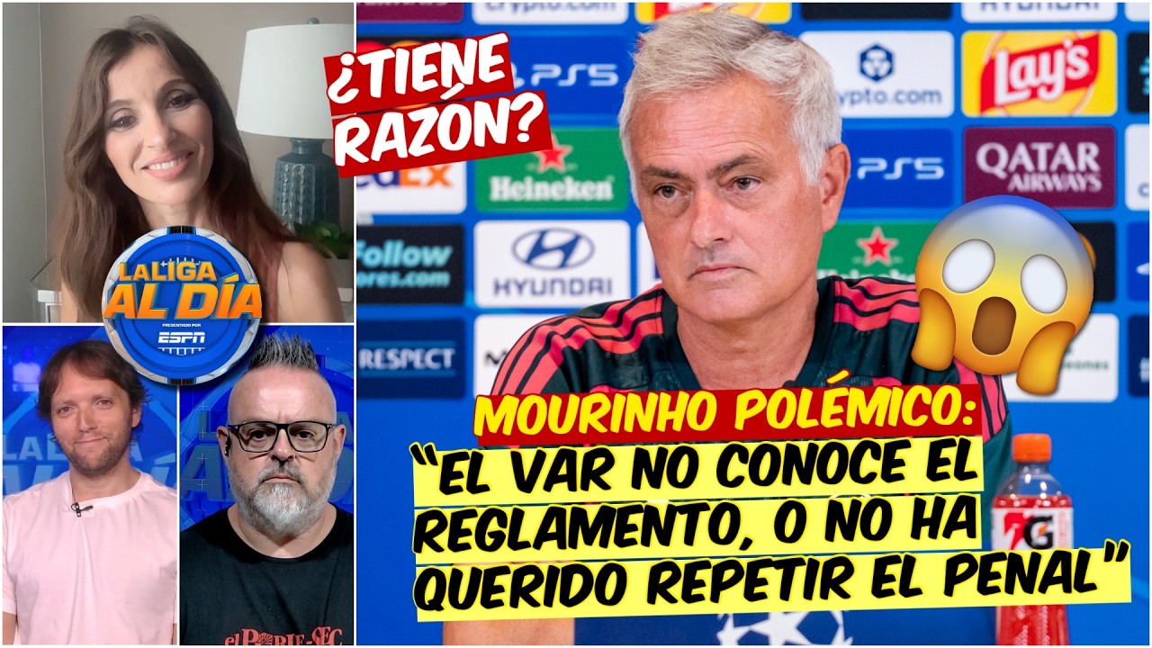 Derrota del Real Madrid NO ES PARA PREOCUPARSE a PESAR del DARDO de Mourinho al VAR | La Liga al Día