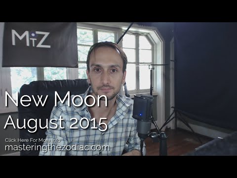 New Moon in Leo: Friday August 14th 2015 & Weekend Sidereal Horoscope